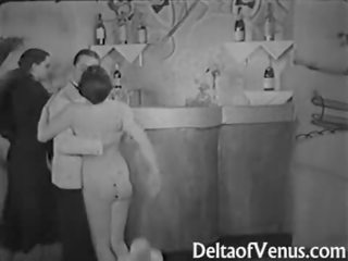 Αντίκα xxx βίντεο 1930s - γγα τρίο - γυμνιστής/γυμνίστρια μπαρ